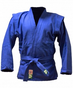 Куртка для самбо JS-302, синяя, р.6/190 (157096)