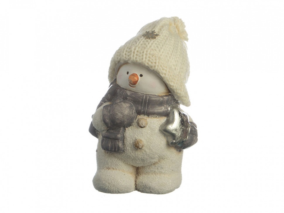 Фигурка "снеговик" 9*7*13,5 см. Polite Crafts&gifts (156-641) 