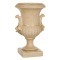 Кубок со львами "романо" старинный персиковый высота=37 см. Loucicentro Ceramica (742-153)