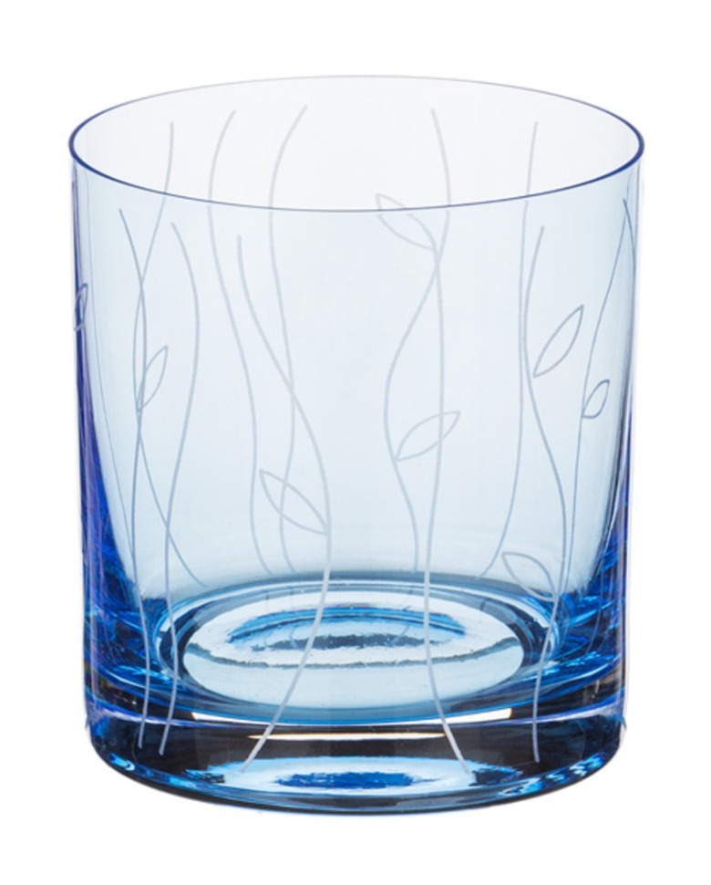 Набор стаканов для виски из 6 шт. "ева" 280 мл. высота=8,5 см. Bohemia Crystal (674-115)