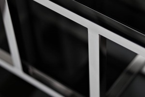 Стеллаж серебристый/темн.ст. 80*35*180см (TT-00001194)