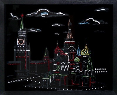 Картина Кремль 1 с кристаллами Swarovski (2089)