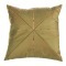 Декоративная подушка серия "барокко" 33*33 см ,тафта зеленое/золото Текстильный Мир (850-718-23)