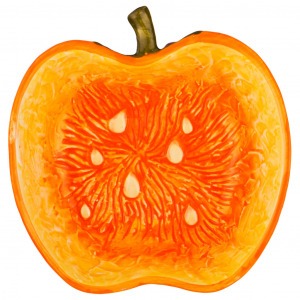 Блюдо для запекания "тыква" 650 мл. 17*17 см. высота=6 см. коллекция "il raccolto" Agness (490-329)