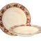 Набор тарелок Натюрморт: суповая 23,5 см и обеденная 25 см - LCS353V-AL 