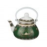 Чайник agness эмалированный со съемным фильтром из нжс,  серия сура, 1,3 л Agness (934-333)