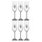Набор бокалов для шампанского из 6 шт."россия" 200 мл.высота=23 см. Acampora (307-161)