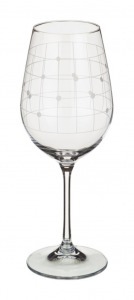 Набор бокалов для вина из 6 шт. "виола микс" 450 мл высота=24 см Bohemia Crystal (674-417)