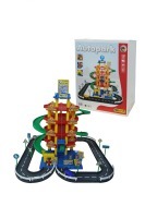 Паркинг 5-уровневый с дорогой и автомобилями (в коробке) (38104_PLS)
