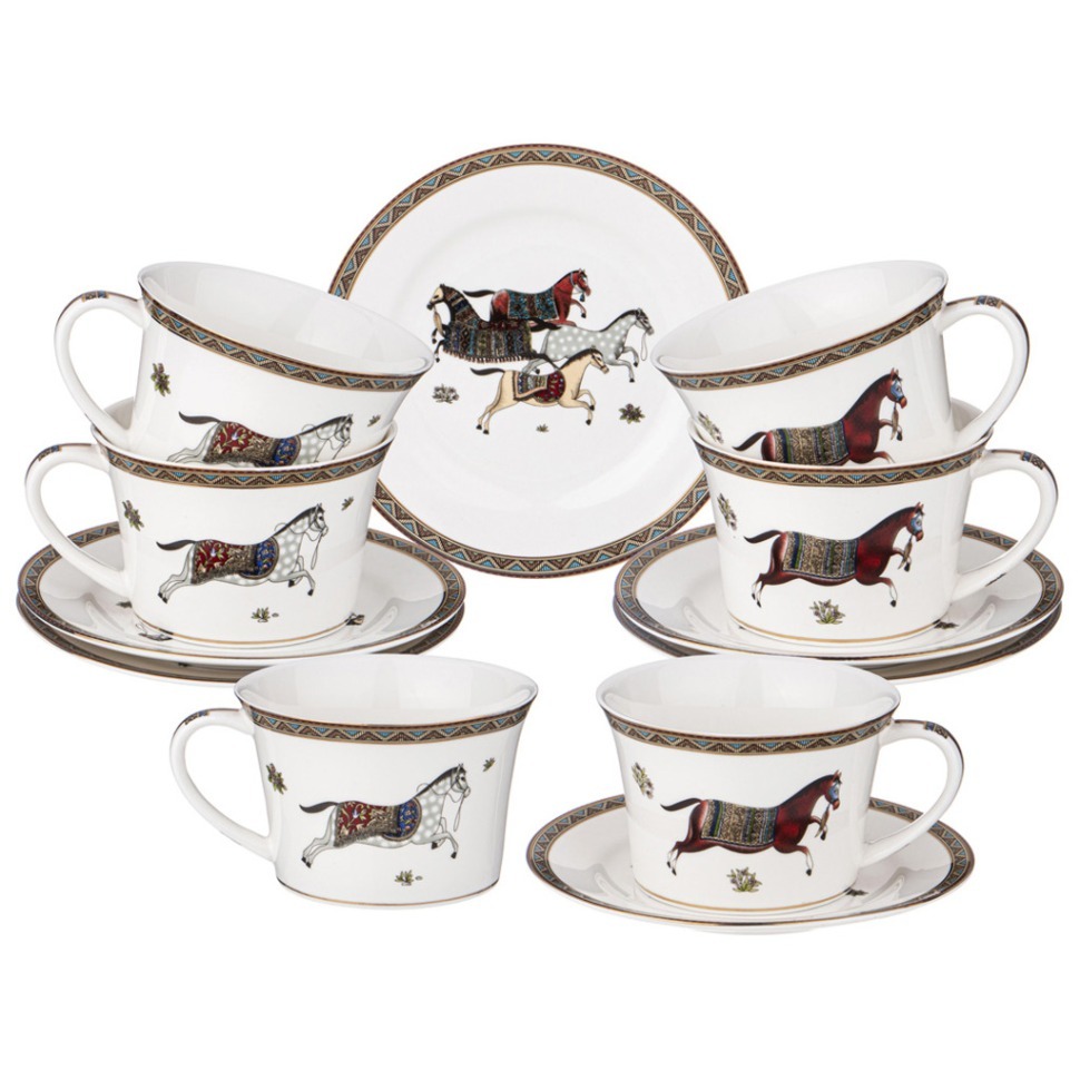 Чайный набор lefard "passage" на 6 пер. 12 пр. 250 мл Lefard (760-043)