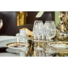 Набор бокалов для вина "waterfall" из 6 шт. 350 мл высота 22,5 см Bohemia Crystal (674-102)