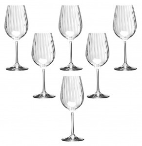 Набор бокалов для вина "Waterfall" 6 шт, 350 мл - TT-00008422