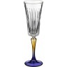 Набор бокалов для шампанского из 6 шт. "джипси" 210 мл. высота=24 см. RCR (305-590)