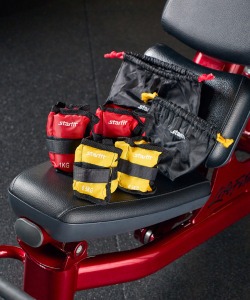 Утяжелители STARFIT WT-401, 1 кг, красный (237091)