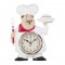 Часы настенные кварцевые "chef kitchen" 19*5*30 см.диаметр циферблата=10 см. Lefard (220-119)