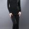 Комплект женского термобелья Guahoo: рубашка + лосины (351-S/BK / 351-P/BK) (52528)