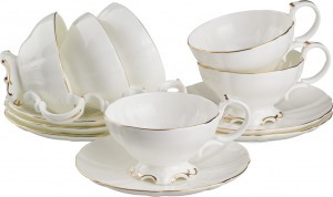 Чайный набор lefard на 6 пер. 12 пр. 250 мл (264-635)