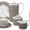 Чайный сервиз Мокко 21 предметов на 6 персон - NG-I150905A-21-AL Naomi