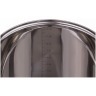 Кастрюля agness со стеклянной крышкой нержавеющая сталь 9л, 24*20 см Agness (936-021)