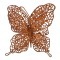 Изделие декоративное "бабочка" на клипсе. длина=14см. бронза Lefard (241-2446)