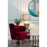 Лампа настольная плафон синий d38*65см (TT-00001082)
