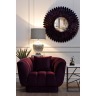 Лампа настольная плафон синий d38*65см (TT-00001082)