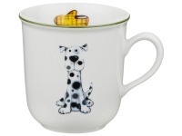 Кружка "игрушки" 200 мл. высота=8 см. Cesky Porcelan (D-606-828) 