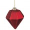 Декоративное изделие шар стеклянный 8*10 см. цвет: красный Dalian Hantai (D-862-075) 