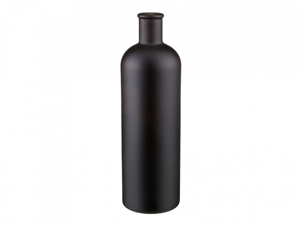 Ваза "black & white" высота=32 см черная без упаковки SAN MIGUEL (600-640)