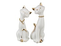 Комплект фигурок из 2 шт. "кошки" 6*6 см./6*5 см. высота=15 см./14 см. Lefard (149-418)