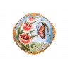 Тарелка декоративная lefard "бабочка и маки" 21,5*3 см Lefard (59-568)