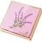 Полотенце "лаванда"40*70 см.. махра,розовый,вышивка,100% хлопок 400гр\м SANTALINO (850-330-45)