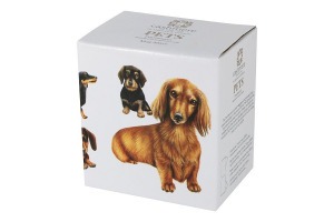 Кружка, 300 мл, фарфор F, белая, Такса, Pets - MW637-PB0704 Maxwell & Williams