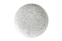 Тарелка закусочная, 20 см, фарфор P, светло-серая, в крапинку, Caviar Speckle - MW602-AX0168 Maxwell & Williams