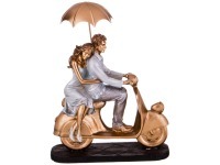 Статуэтка "на мопеде" серия "фьюжн" 21,5*9*31,5см Lefard (162-447)