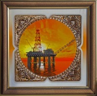 Картина Нефть 2 с кристаллами Swarovski (1889)
