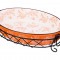 Блюдо для запекания на металлической подставке 35*21 см. высота=8 см. (кор=8шт.) Agness (536-185)