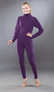 Водолазка на молнии GUAHOO Fleece Basic 701 Z/DVT (2XS) (10618)