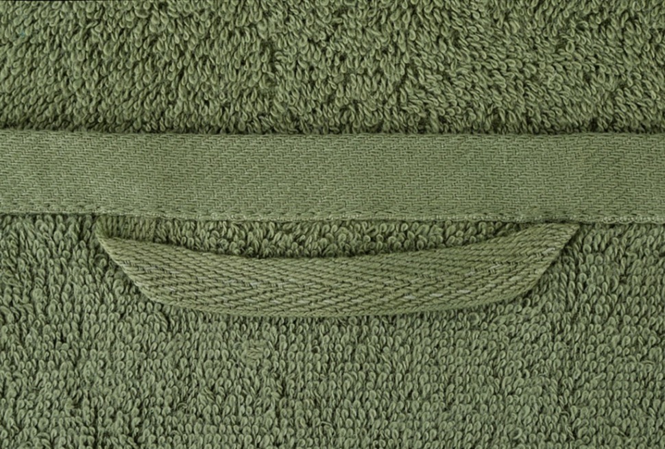 Полотенце с вышивкой 3-d"мак" 40*70 см.,100% хлопок 400г/м2,зелёный Оптпромторг Ооо (850-453-44) 