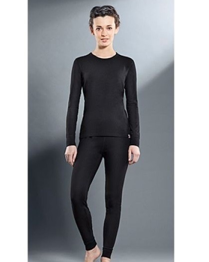 Комплект женского термобелья Guahoo: рубашка + лосины (21-0401 S-BK / 21-0401 P-BK) (52547)