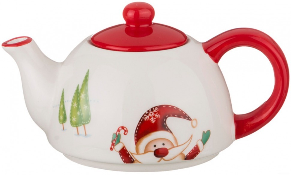 Набор "happy new year":чайник+чашка 380/350 мл Hebei Grinding (D-230-123) 