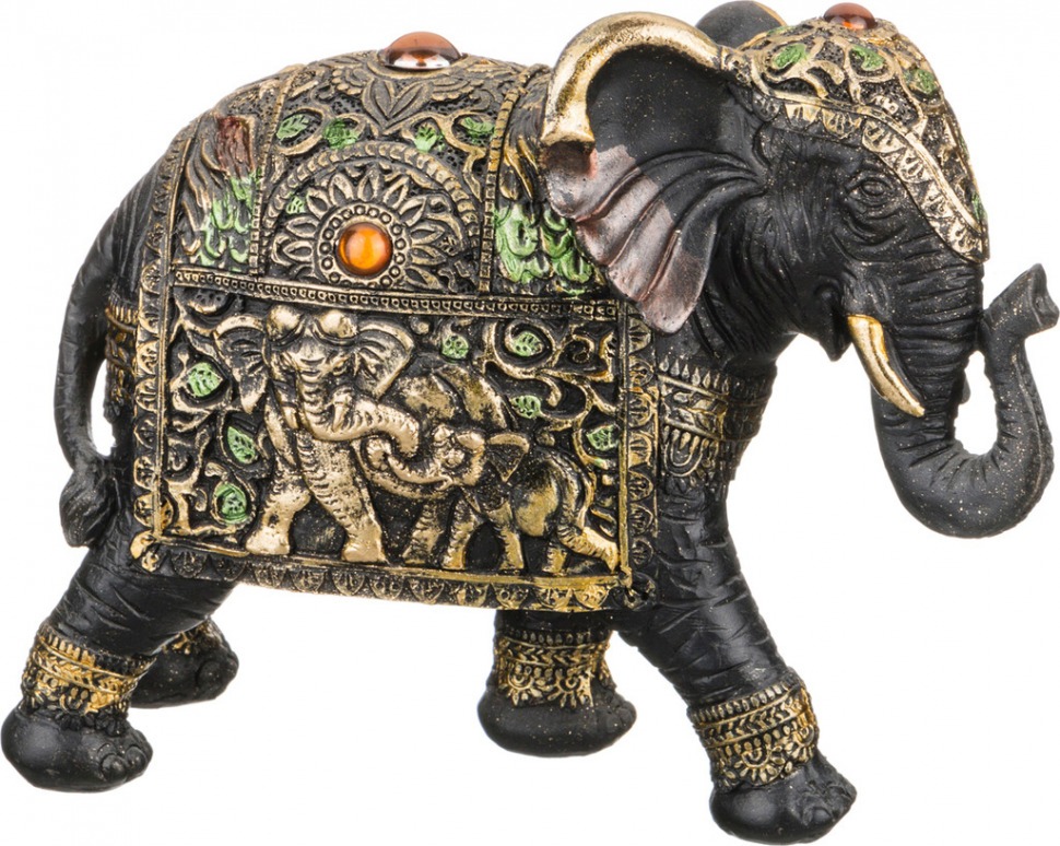 Фигурка "слон" 24,5*10,5 см. высота=19 см. серия "махараджи" Lefard (252-747)