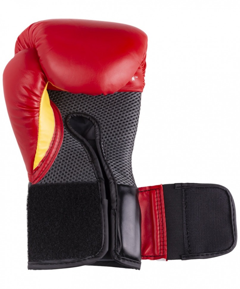 Перчатки боксерские Elite ProStyle P00001243-10, 10oz, кожзам, красный (447811)