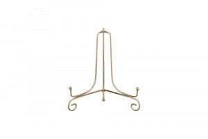 Комплект подставок для тарелок из 5 шт. 25*15 см. высота=22 см. цвет - золото Lefard (244-105)