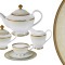 Чайный сервиз Вуаль кремовая 23 предмета на 6 персон - MI2-K6981-Y3_23-AL Midori