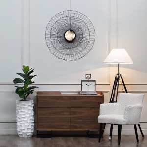 Кашпо 33*33*69см цвет белый (00002591)