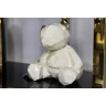 Статуэтка "Мишка" белая маленькая 20х19х15 (TT-00000884)