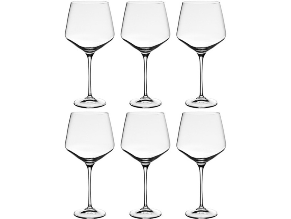 Набор бокалов для красного вина из 6 шт. "aria" 750мл. высота=25см. RCR (305-612)