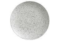 Тарелка обеденная, 27,5 см, фарфор P, светло-серая, в крапинку, Caviar Speckle - MW602-AX0169 Maxwell & Williams