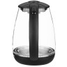 Чайник электрический hottek стекло ht-960-404 1,7л 2200вт чёрный, внутренняя подсветка HOTTEK (960-404)